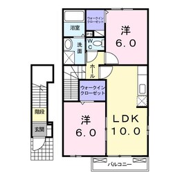 野路山 徒歩7分 1-2階の物件間取画像